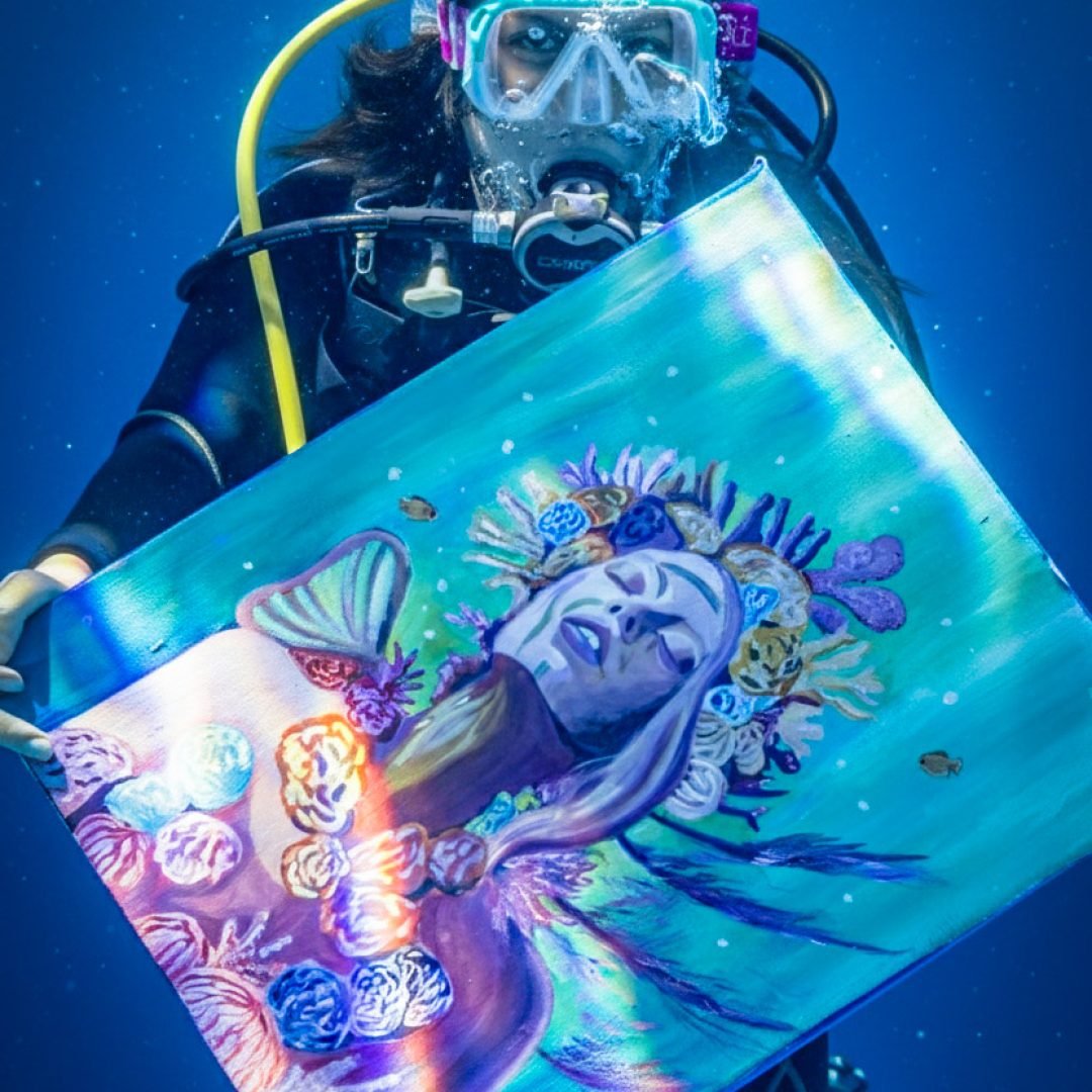 Buceo pintura